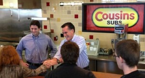 Wisconsin Democrats File Complaint Against Mitt Romney & Paul Ryan Over Free Sub Sandwiches